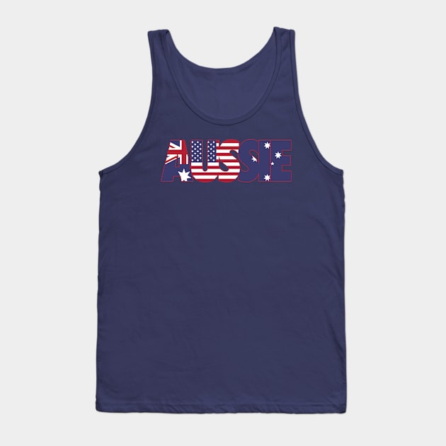 Aussie US Tank Top by RagdollMegs